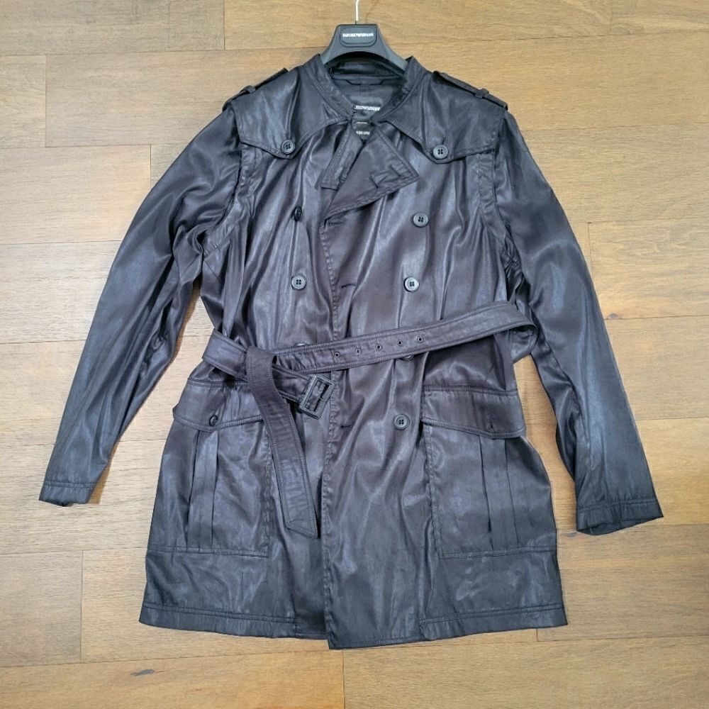 Giorgio Armani Pea Coat size 56 XXL